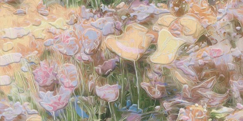 Грёзы 1 Декор (с цветами) 250*500 (1*7) VINCHI