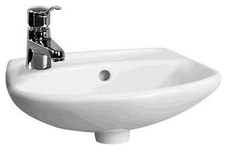 Lyra Раковина-мини 400*300 белая с отверстием слева Jika