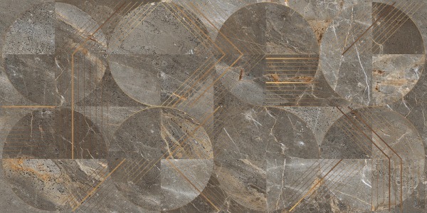 Averno  Декор 500*250 коричневый (1*7) Березакерамика