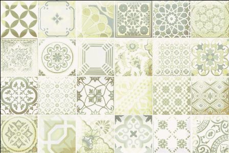 Равенна Декор 200*300 зеленый сортовой (1*19)ВКЗ (Волгоград)