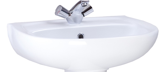 Версия Умывальник белый с переливом Santeri