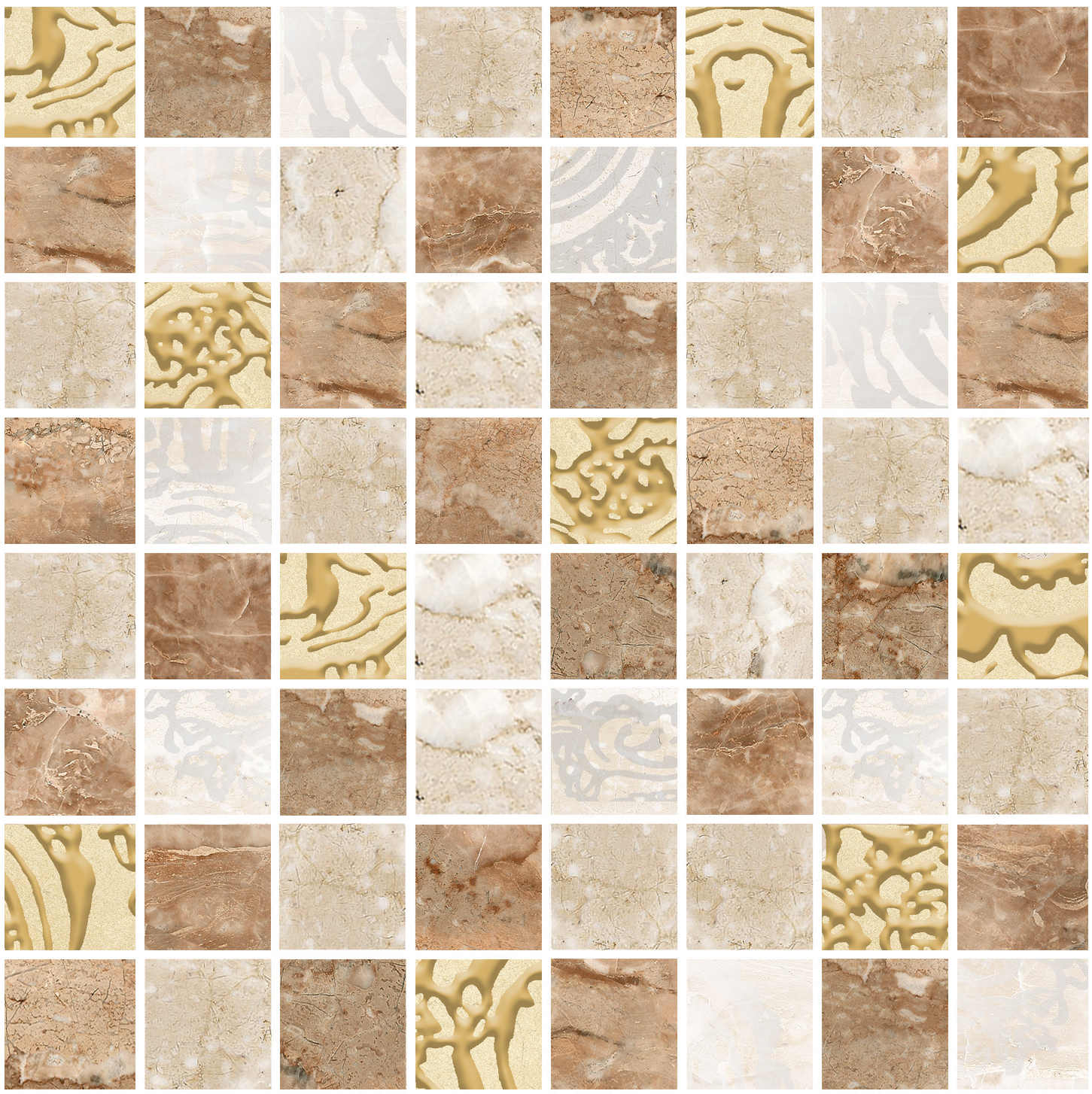 Ренессанс мозаика 200*200 (1*5) VINCHI