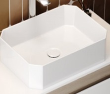 Prato Раковина для ванной накладная 50 белая VT20215H Vinchi