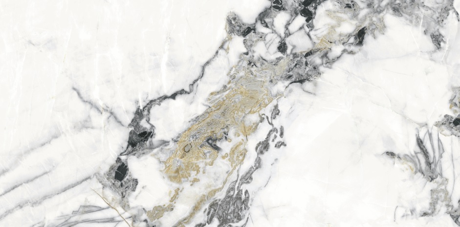Керамогранит 1200*600*8,5 белый мрамор полированный (0,72*3) Китай
