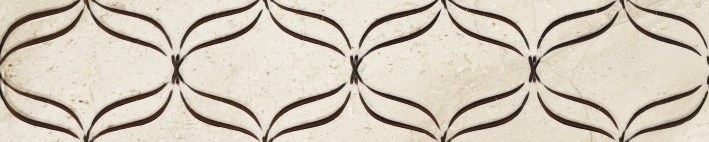 Мокка 3 Бордюр 84*400 (1*14) Керамин