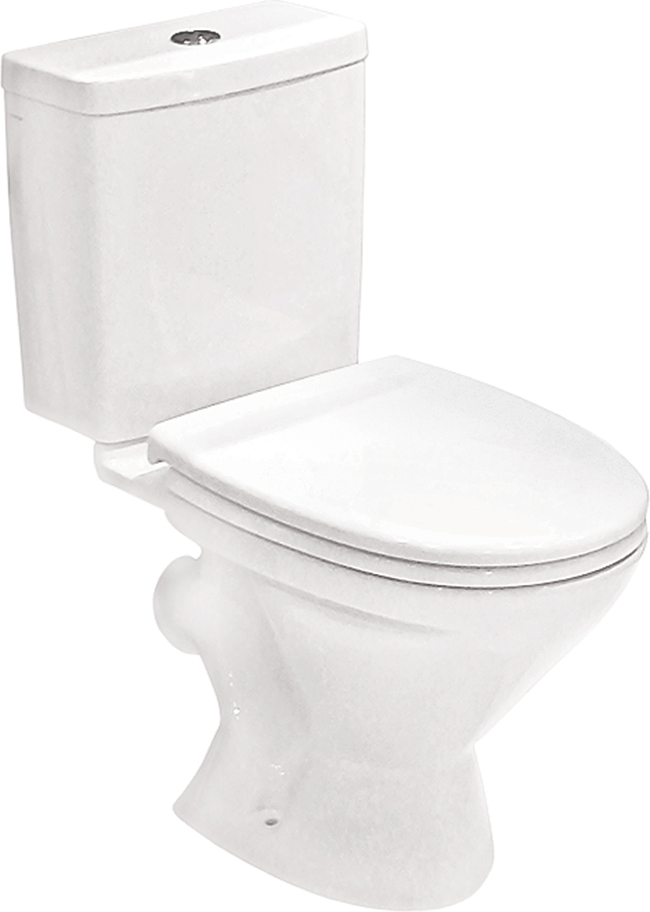 Лига Унитаз-компакт 2PA  сиденье дюропласт ME Сантек