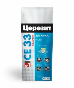 Затирка Ceresit CE 33 01 белая  2кг