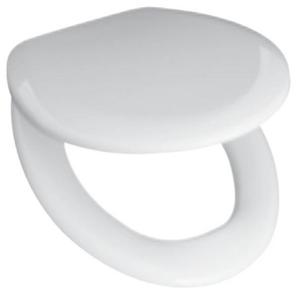 Zeta Крышка-сиденье термопласт с металлическими  петлями Jika