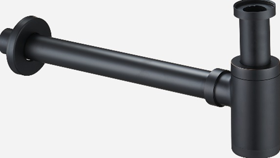 Komo Сифон для раковины в ванную белый матовый VT10401H Vinchi