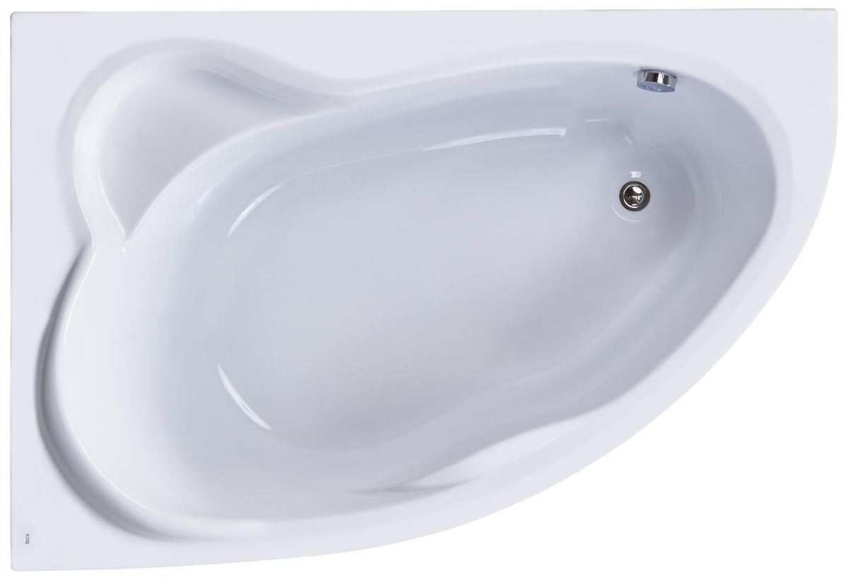 Luna ванна акриловая асим 170*115 белая левая Roca