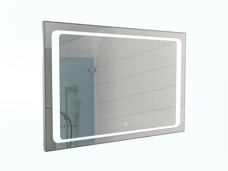 Galaxy 90 alum Зеркало с подсветкой Sansa Домино